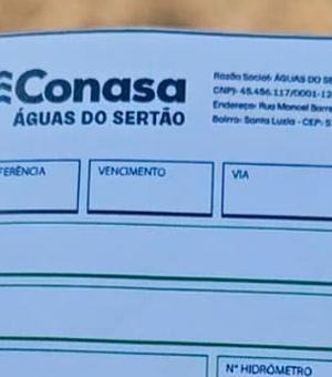 Conta de água e saneamento ficará mais cara em setembro para 34 cidades do Agreste e Sertão