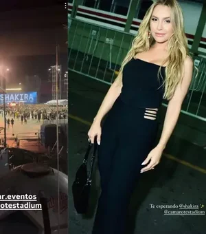 Celebridades brasileiras marcam presença no show de Shakira, em São Paulo