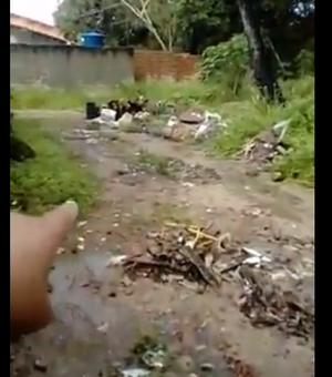 Área verde no Santos Dumont vira ponto crônico de descarte de lixo e tráfico de drogas
