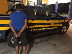 Foragido de São Paulo é preso pela PRF, em Ouro Branco