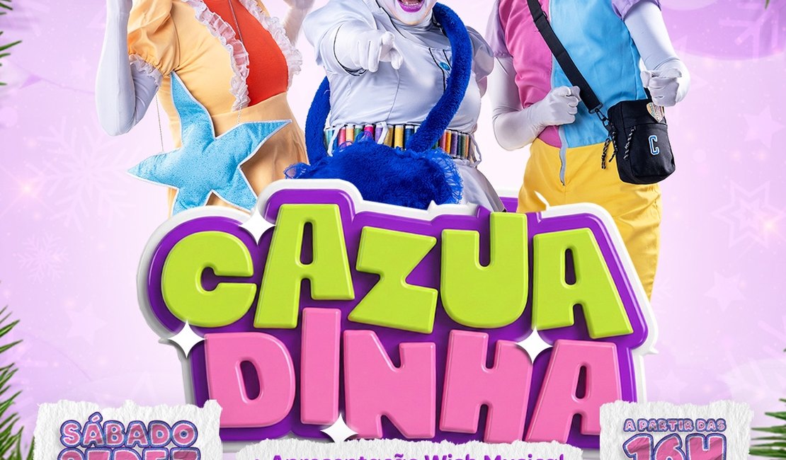 Prefeitura promove espetáculo musical com a banda Cazuadinha e companhia Ormusy, no Bosque das Arapiracas﻿