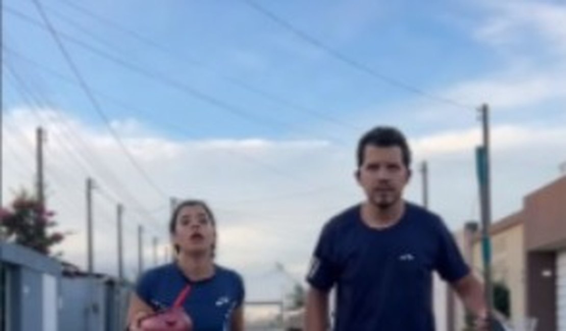 [Vídeo] Casal de Arapiraca emociona com vídeo sobre ﻿parceria dentro do relacionamento