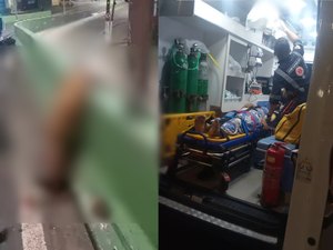 Motociclista sofre acidente e morre pendurado em viaduto de Maceió
