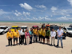 Prefeito Dani Vasconcelos faz visita à Rota Ecológica dos Buggys e anuncia melhorias