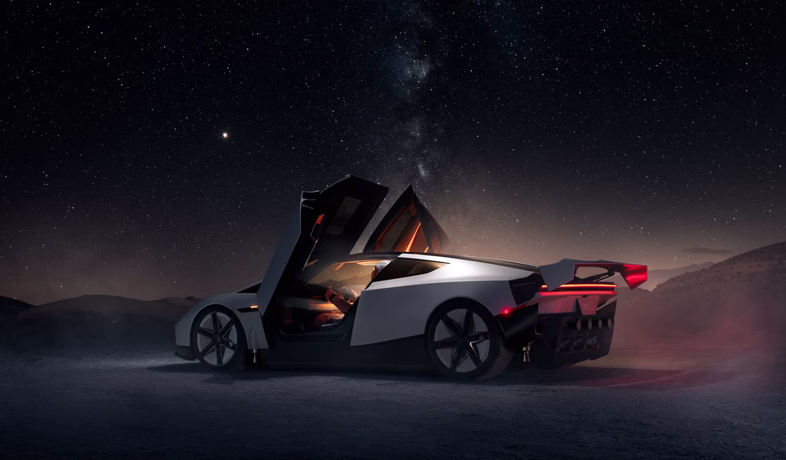 Tesla apresenta carro que ‘voa’ e dirige de ponta-cabeça com tecnologia da SpaceX