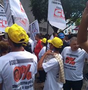 Servidores municipais de Maceió fazem paralisação de 48 horas