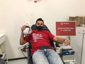 Hemoal tem menos de 50% do estoque de sangue necessário e apela por doações
