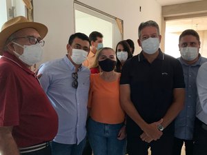 Hospital Santa Rita recebe visita do Deputado Arthur Lira
