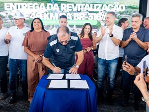 Ministério dos Transportes conclui primeira etapa de revitalização da BR-316 em Canapi