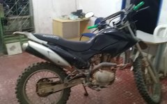 Moto roubado foi encontrada em Flexeiras
