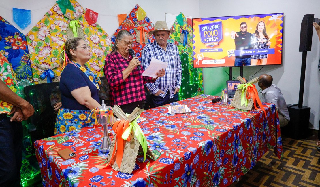 Prefeitura de Palmeira dos Índios lança programação oficial do São João Povo 2026