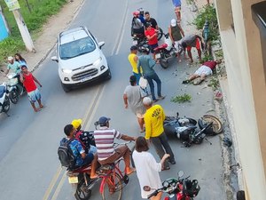 [Vídeo] Acidente grave de trânsito é registrado em Japaratinga