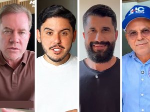 Maioria da bancada alagoana de federais pede voto para Flávio Bolsonaro