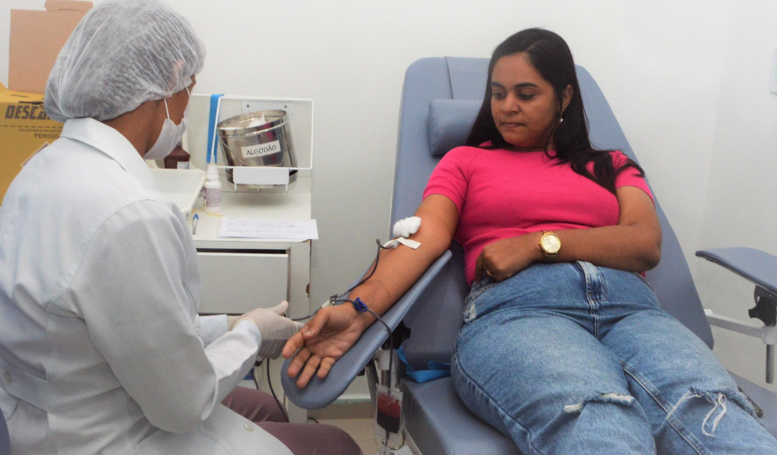 Hemoal promove coleta externa de sangue em centro de ensino na capital nesta terça (13)