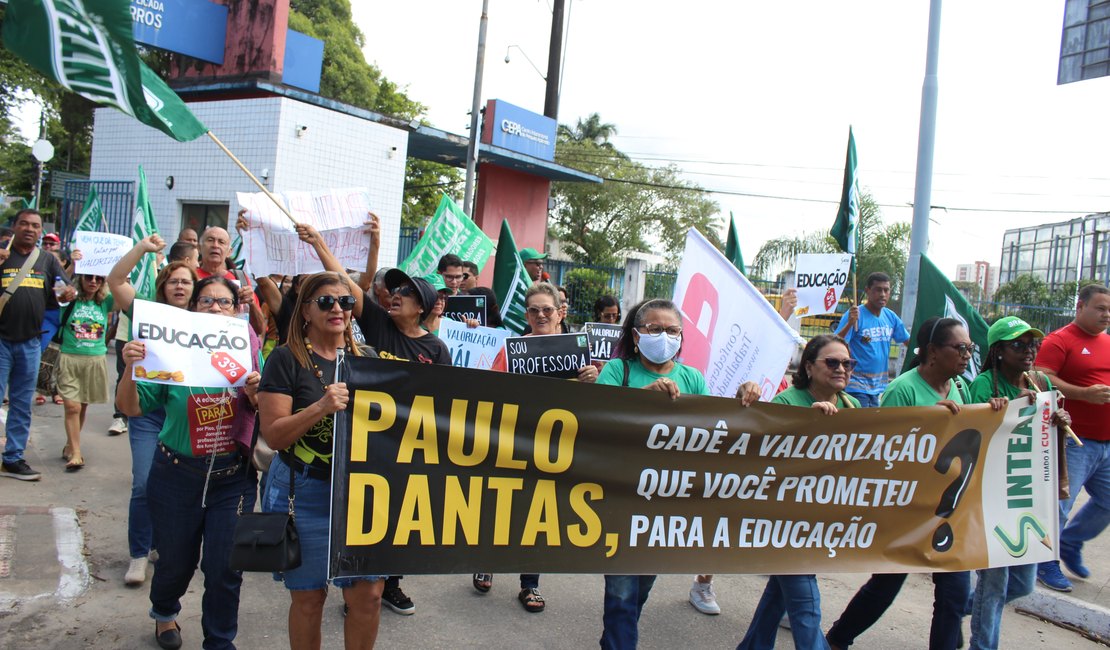 Escolas Estaduais de Palmeira dos Índios aderem a greve da educação