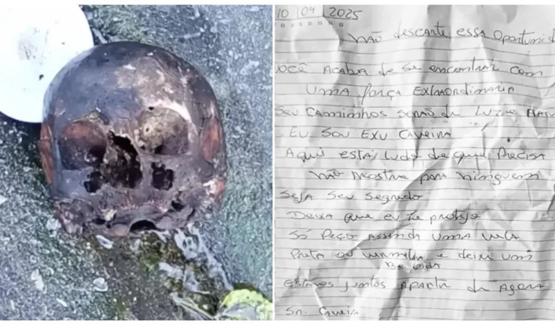 'Sr. Caveira': o que se sabe sobre crânio achado com carta em rodovia de SP