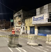 Prédio que desabou na Avenida da Paz será demolido hoje pela Defesa Civil