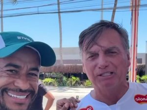 Bolsonaro elogia popularidade do prefeito de Porto de Pedras