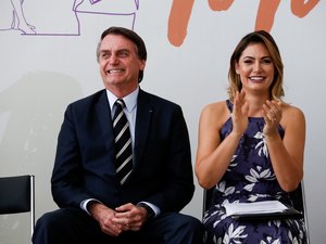 Michele Bolsonaro desembarca em Arapiraca para impulsionar campanha de Fabiana Pessoa