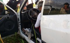 Colisão entre carro e moto deixa dois mortos na AL-110