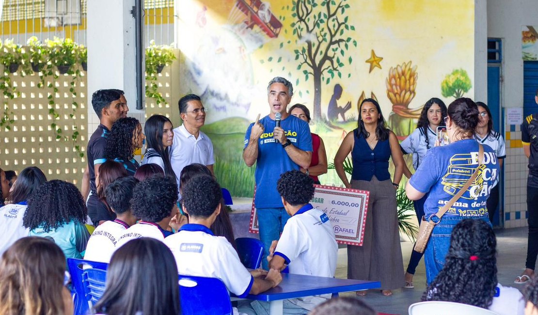 Natalinda prorroga prazo e mantém prêmio de até R$ 10 mil para escolas