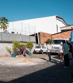 Governo inicia obra para nova praça de alimentação para permissionários do Mercado de Jaraguá
