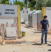 Infraestrutura: Prefeito Rui Palmeira vistoria obras em Riacho Doce