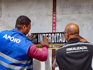 Barracas de fogos de artifício são interditadas durante fiscalização em Maceió