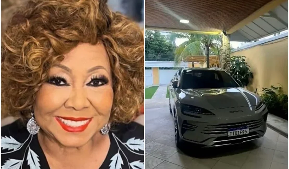 Bandidos roubam o carro da cantora Alcione no Rio de Janeiro