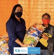 Prefeitura faz distribuição de cestas básicas para famílias vulneráveis de Lagoa da Canoa