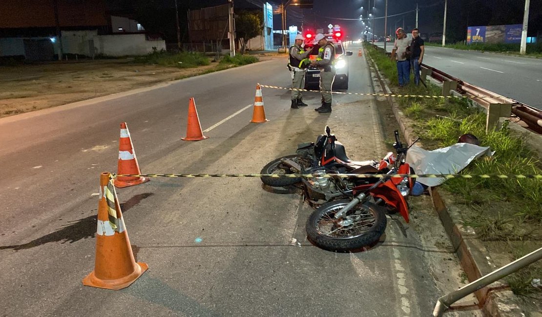 Motociclista morre no trecho urbano da rodovia AL 220 em Arapiraca