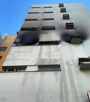 Jardim Vaticano: Defesa Civil interdita parte de prédio atingido por incêndio