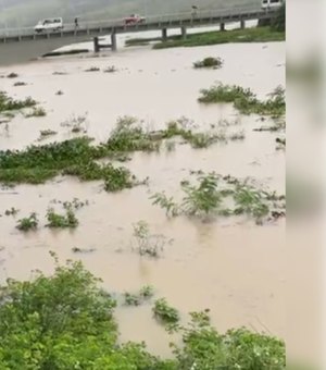 Alagamentos em Pilar e São Miguel dos Campos impressionam; rios e lagoas seguem alerta