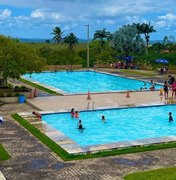 Parque Aquático do Clube do Servidor de Arapiraca estará fechado neste fim de semana