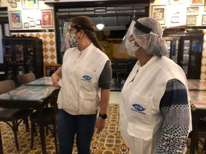 Fase Amarela: Vigilância Sanitária de Maceió fiscaliza estabelecimentos