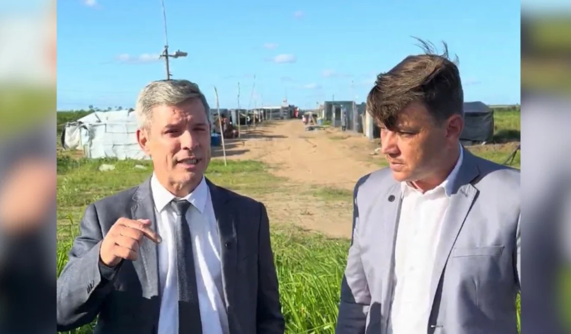 'Aqui tem lei', diz Cabo Bebeto ao registrar BO contra líder de invasão de fazenda produtiva em Arapiraca