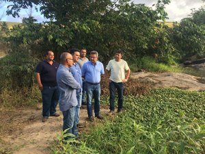 Areski e Renan garantem retomada da construção de barragem de nível no Rio Mundaú