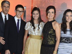 Após acidente, Vinícius, filho de Fátima Bernardes e Bonner, recebe alta