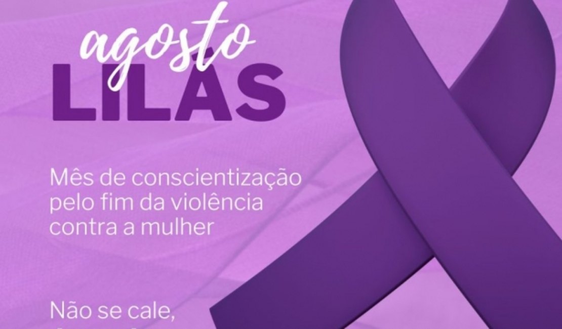 Agosto Lilás: Semudh abre campanha de combate à violência contra a mulher