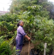 Técnica em jardinagem é referência em preservação do meio ambiente em Arapiraca