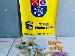 Suspeito por tráfico de drogas é preso no povoado de Santa Terezinha, em Coruripe