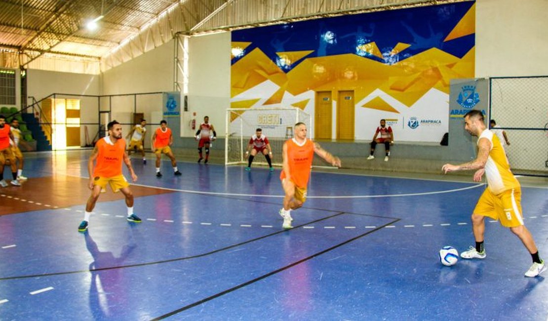 Clube do Servidor será palco da Copa da Liga Arapiraquense de Futsal neste fim de semana