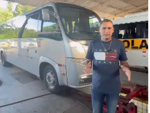 Transporte universitário de Campestre é reforçado com ônibus novo