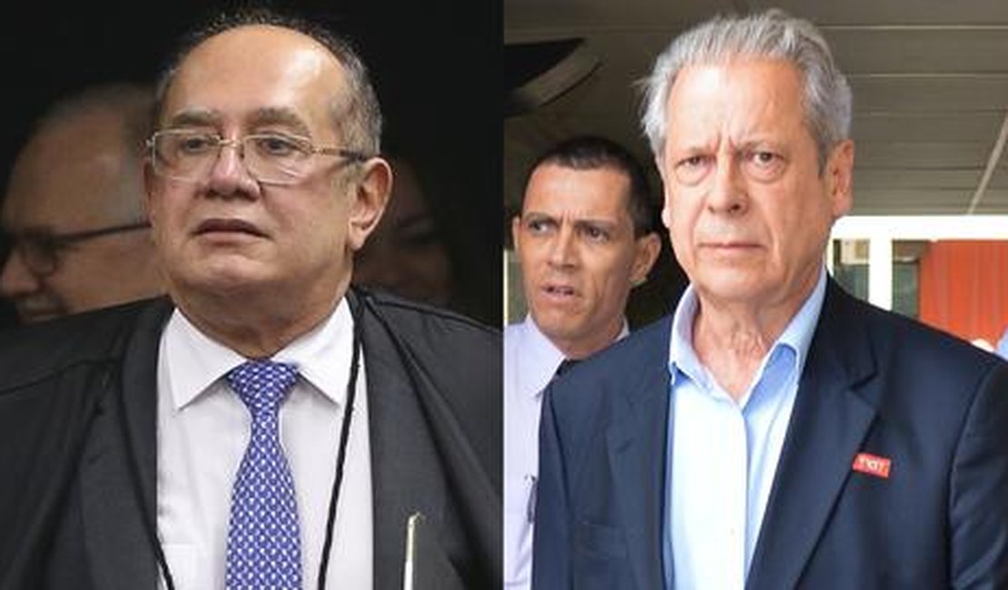 Gilmar Mendes anula todas as condenações de José Dirceu na Lava Jato