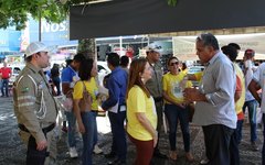 Ações do Movimento Maio Amarelo têm início em Arapiraca pela SMTT e Detran