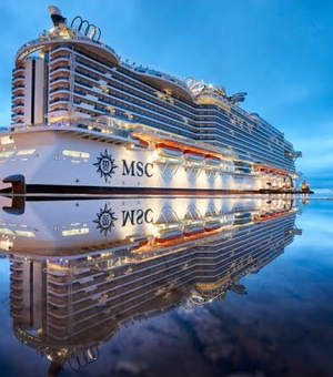 MSC anuncia nova temporada de navios com mais de quinze escalas em Maceió