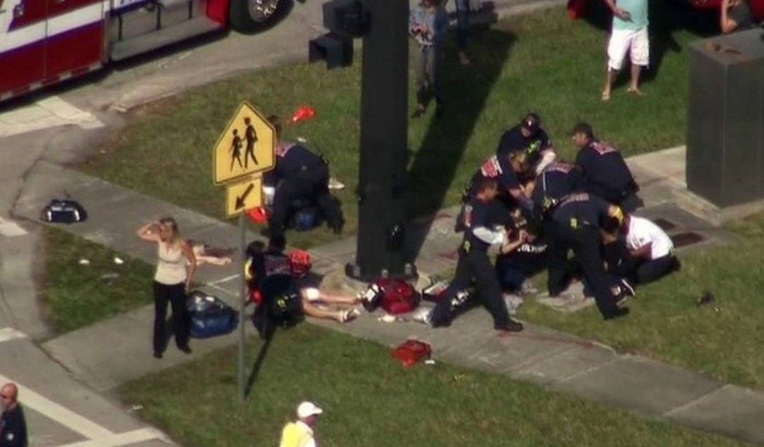 Disparo de tiros em escola na Flórida deixa 14 feridos