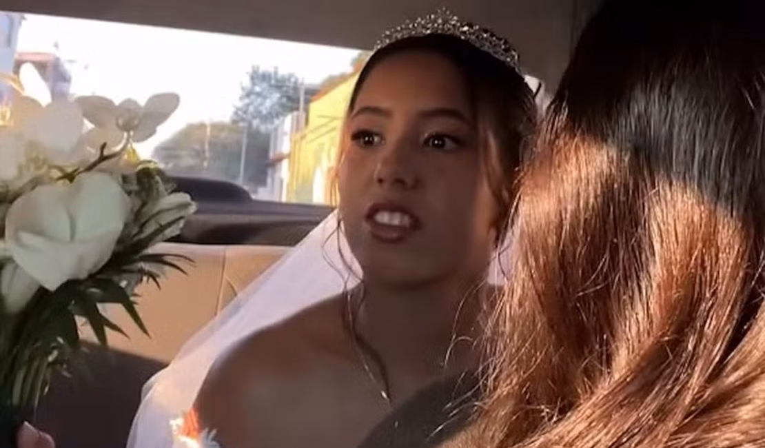 Noiva se revolta ao ver madrasta de branco em seu casamento