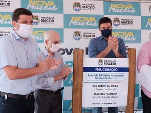 Prefeitura entrega Avenida Humberto Gomes de Barros, em Maceió