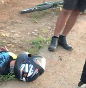 Motociclista fica gravemente ferida após colidir contra outra motocicleta em Palmeira dos Índios